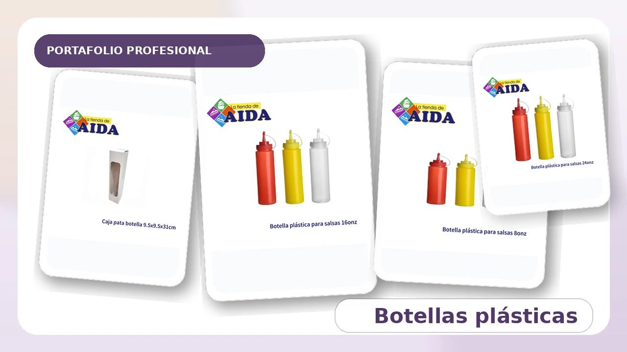 Botellas plásticas