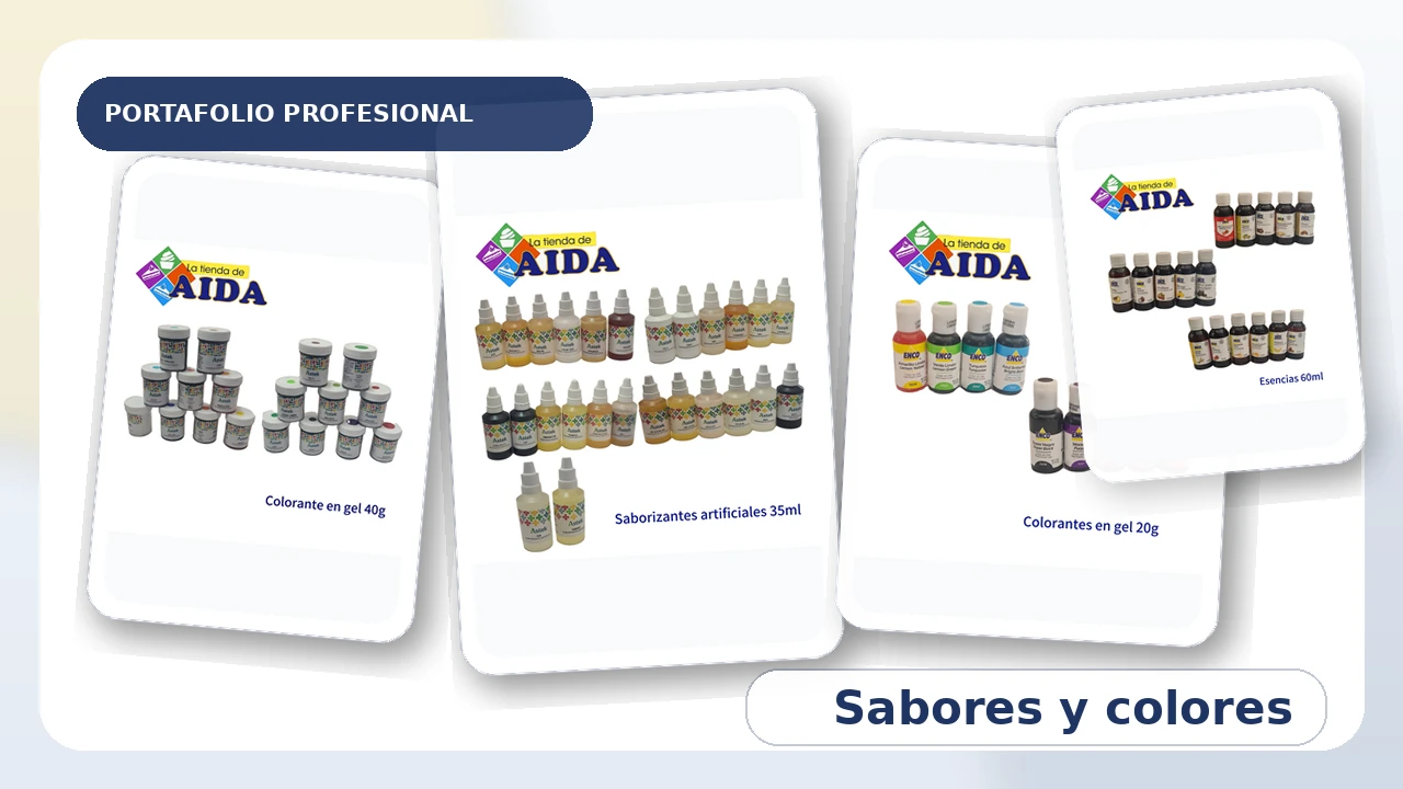 Sabores y colores