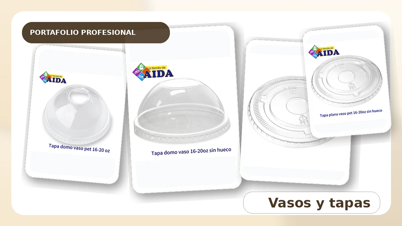 Vasos y tapas