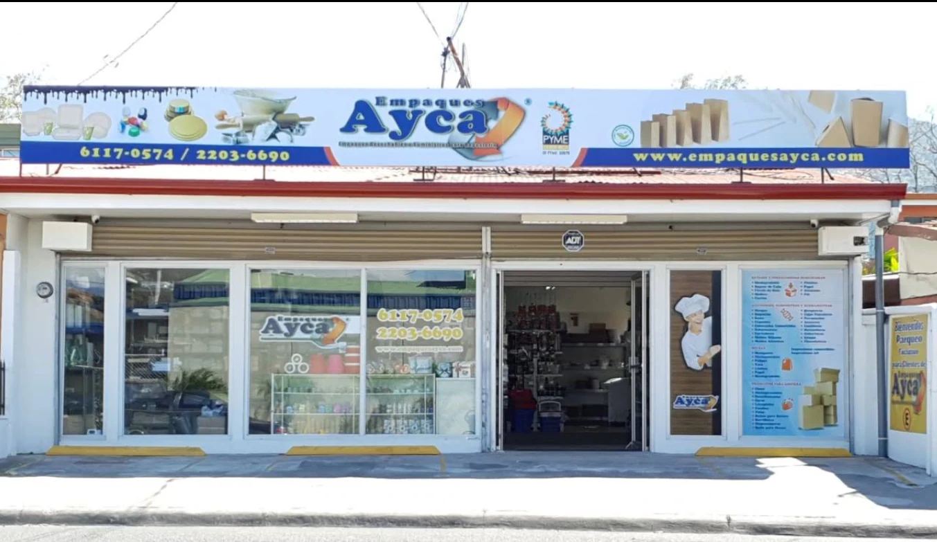 Fachada de La Tienda de Aida en Santa Ana