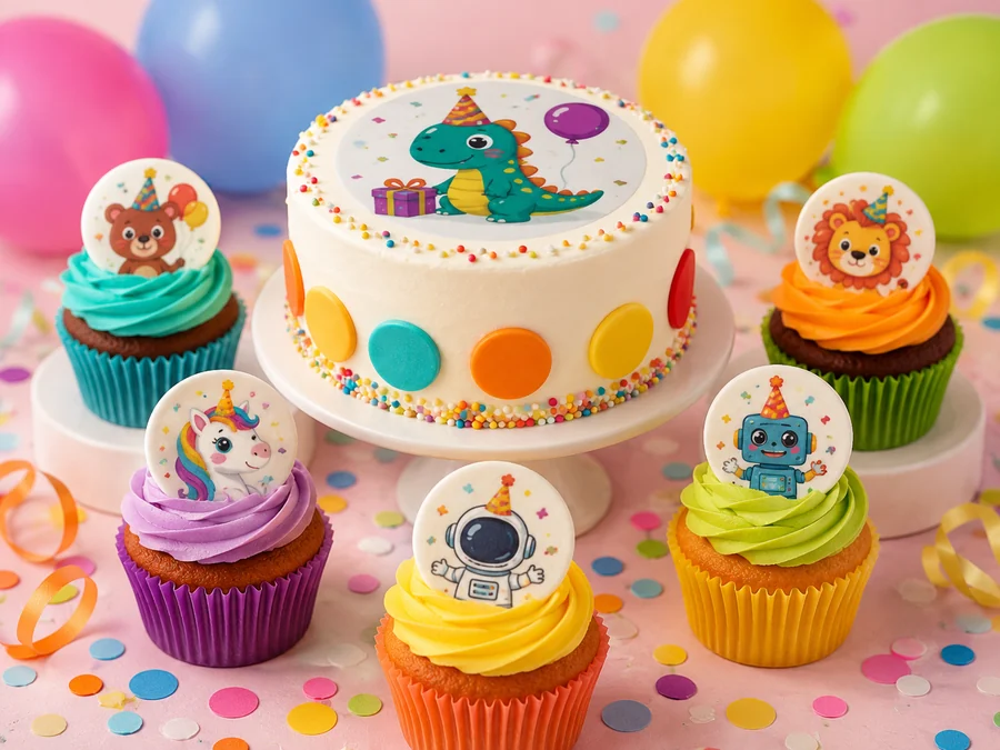 Personajes para cumpleaños