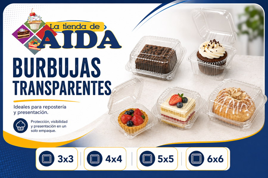 Burbujas transparentes