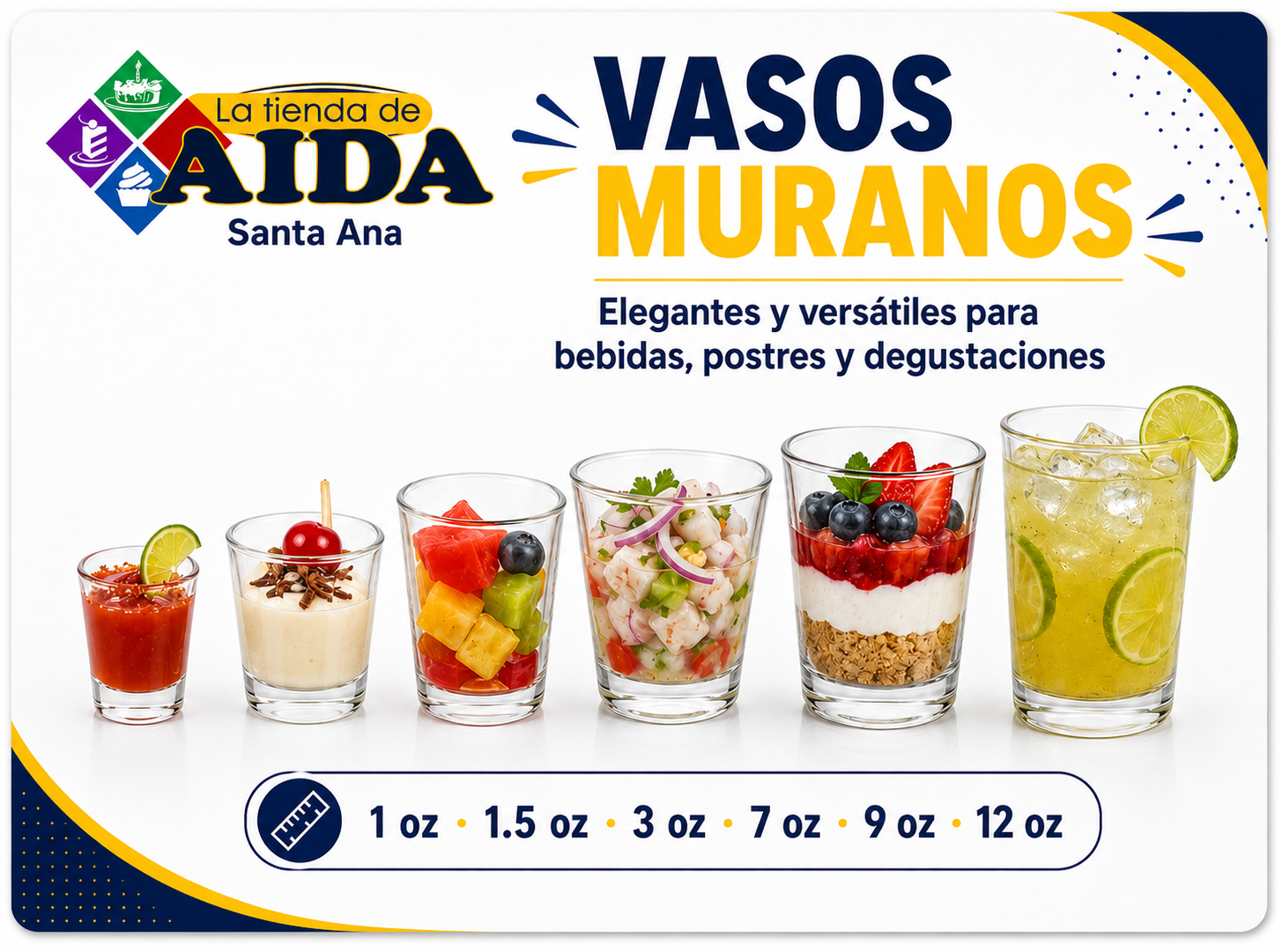 Vasos muranos